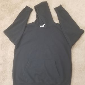 FREEWAY EXCHANGE BLACK HOODED SWEATSHIRT